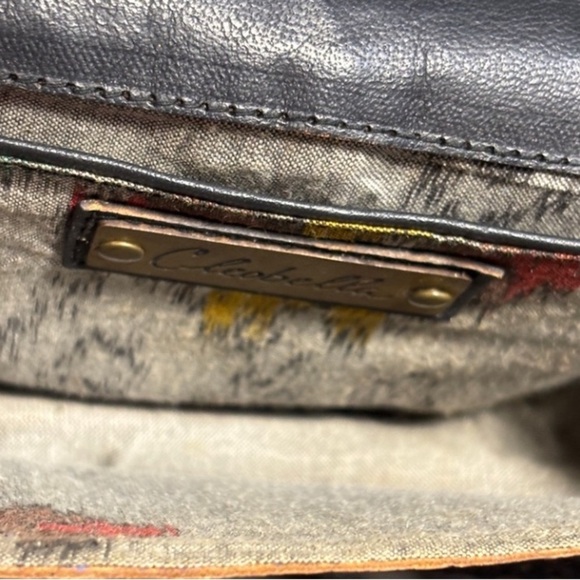 Small Crossbody Leather Handbag Purse (Black). Cleobella. Handmade. SKU 3 - Picture 7 of 7